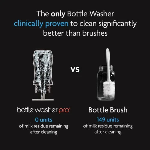 Baby Brezza bottle washer Pro All Black, UK version