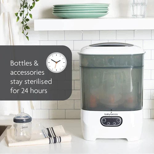 Baby Brezza Advanced White sterilizer dryer (British brand)