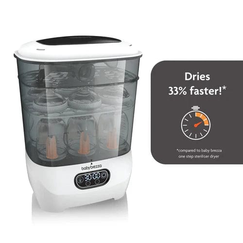 Baby Brezza Advanced White sterilizer dryer (British brand)