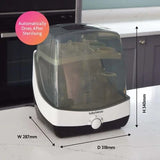 Baby Brezza SuperFast steriliser dryer in white, imported from the UK