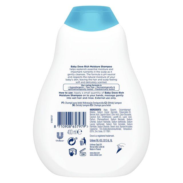 Baby Dove  Shampoo Rich Moisture    400ml