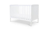 Baby Elegance Elle Cot and Mattress - White