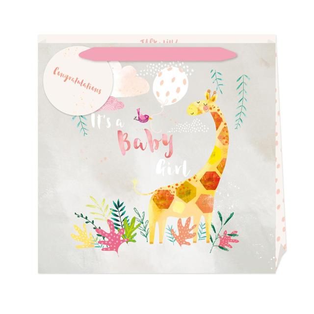 Baby Girl Giraffe Large Bag