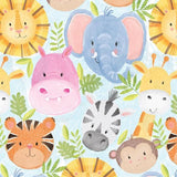 Baby Jungle Gift Wrap Sheets