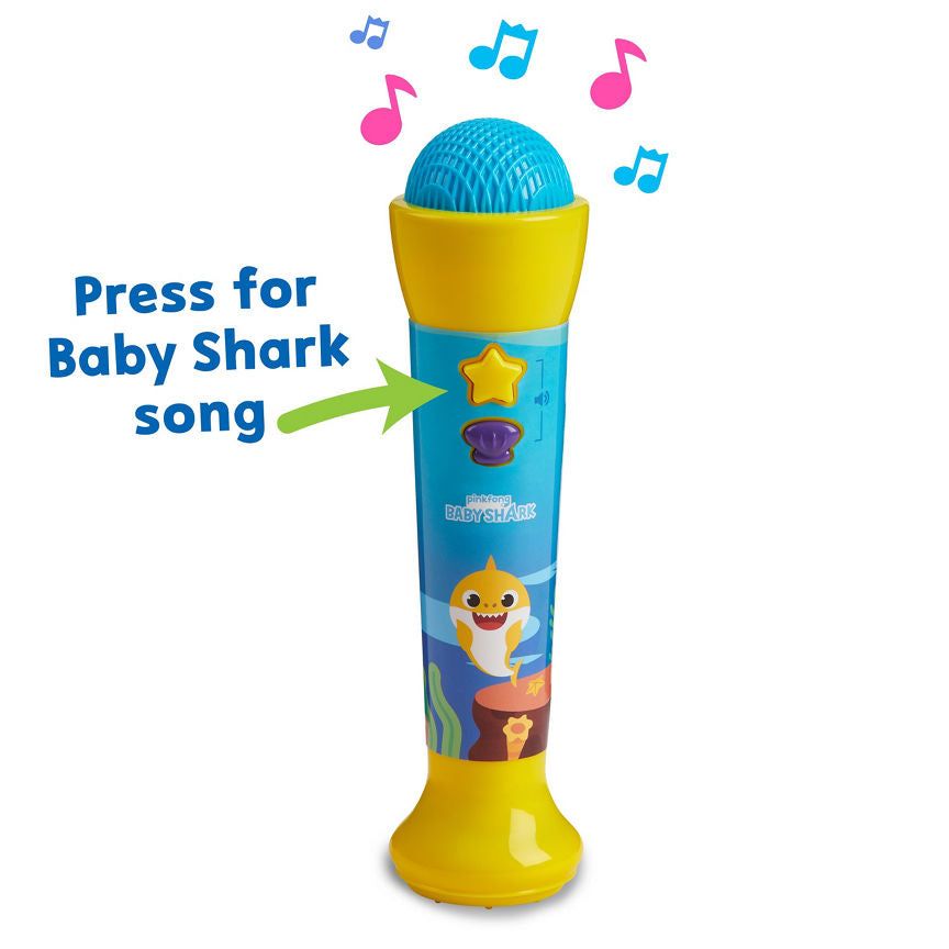 Baby Shark Pinkfong Baby Shark Official Silly Sing-Along Microphone (3+ Years)