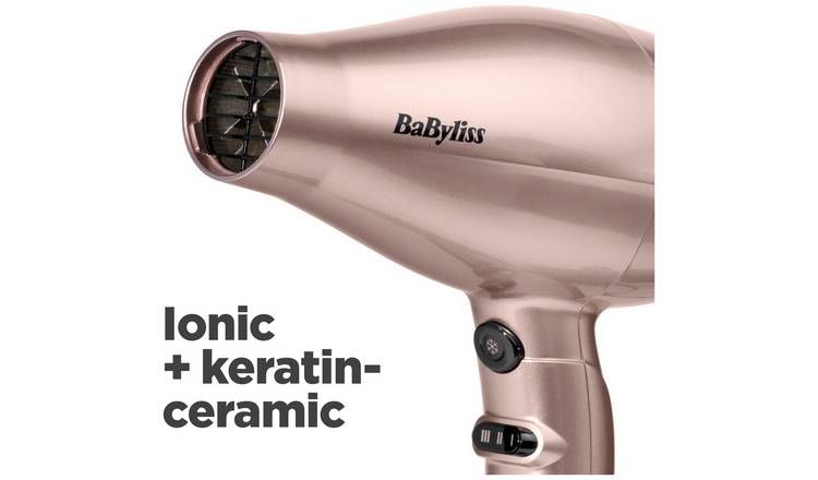 BaByliss Keratin Shine Pro 2200 Hair Dryer with Diffuser