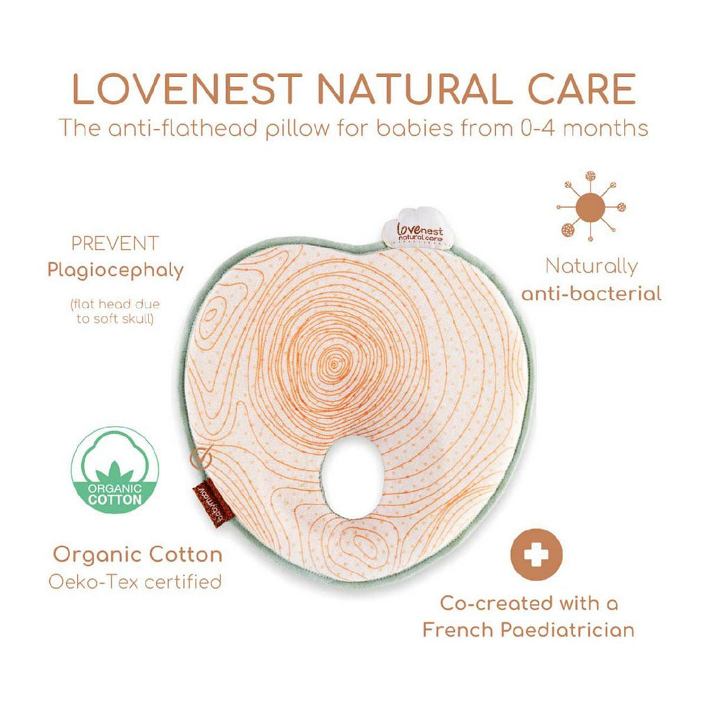 Babymoov Lovenest Original antibacterial head support natural care