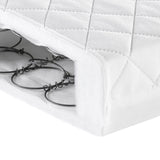 Babymore Deluxe Sprung cot bed mattress 140x70x10 cm, UK version