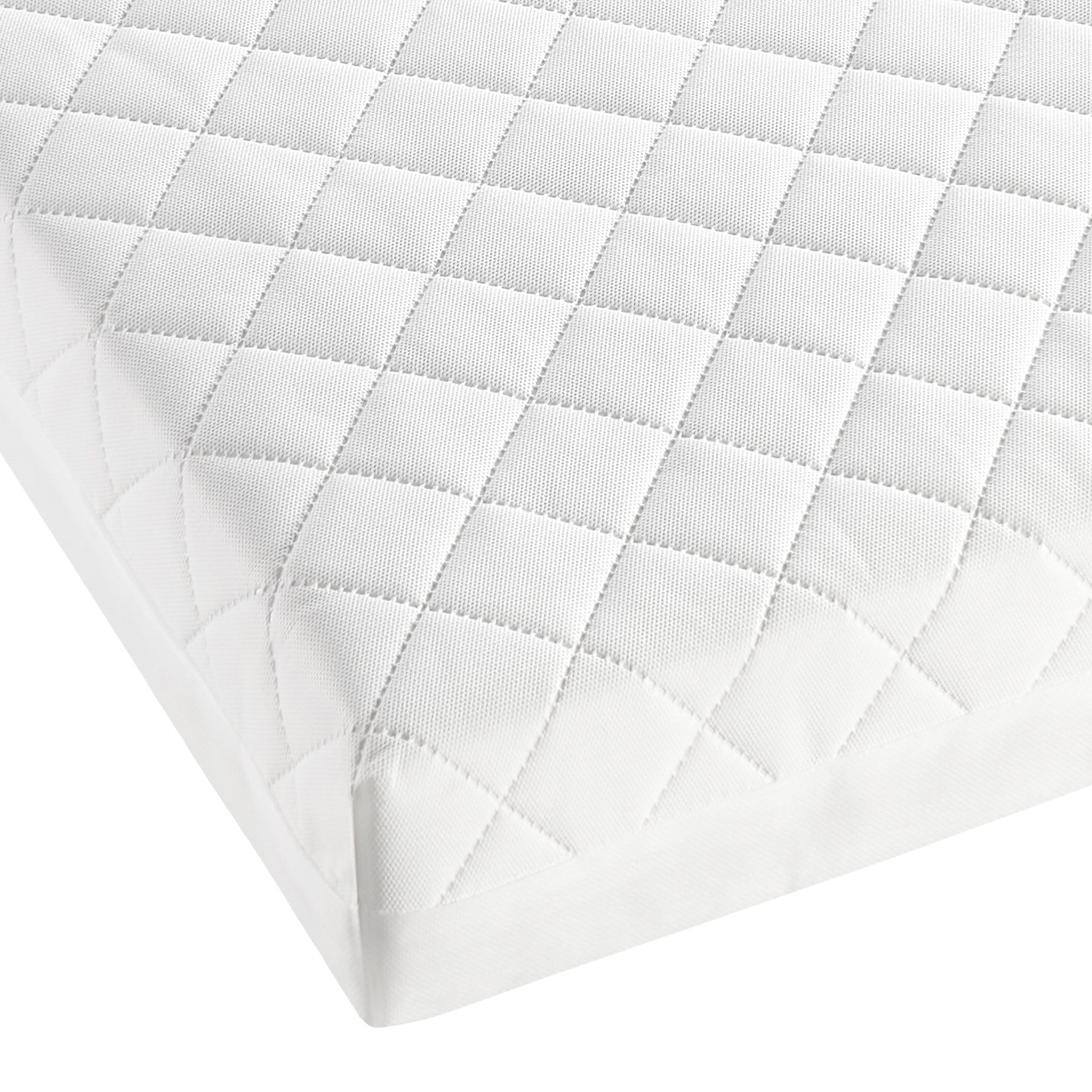 Babymore Deluxe Sprung cot bed mattress 140x70x10 cm, UK version