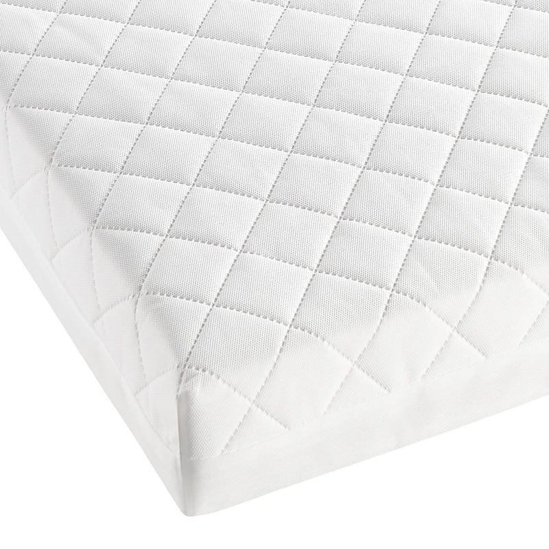Babymore Deluxe Sprung cot bed mattress 140x70x10 cm, UK version