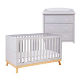 Babymore Mona 2 Piece Room Set - Grey