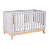 Babymore Mona Cot Bed - Grey