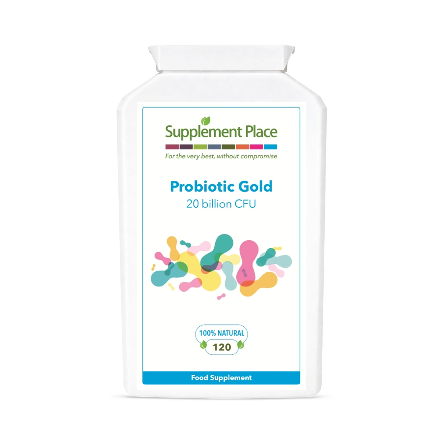 Supplement Place Probiotic Gold 20 Billion 120 capsules (British brand)