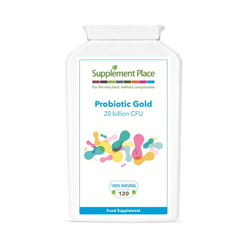 Supplement Place Probiotic Gold 20 Billion 120 capsules (British brand)