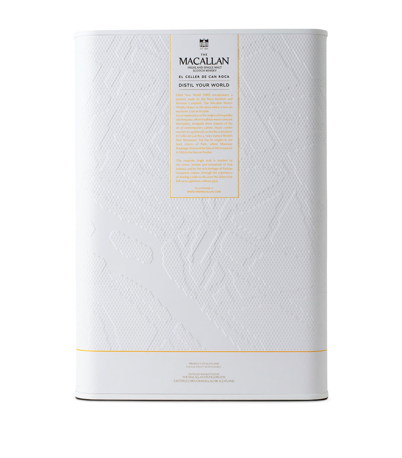The Macallan single malt Scotch whisky Distil Your World Paris Edition 70cl - British product