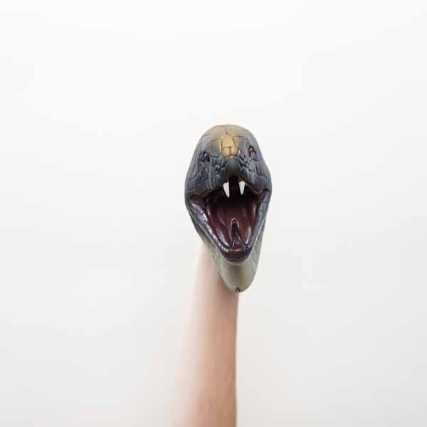 Wild Thingz cobra hand puppet, imported from the UK