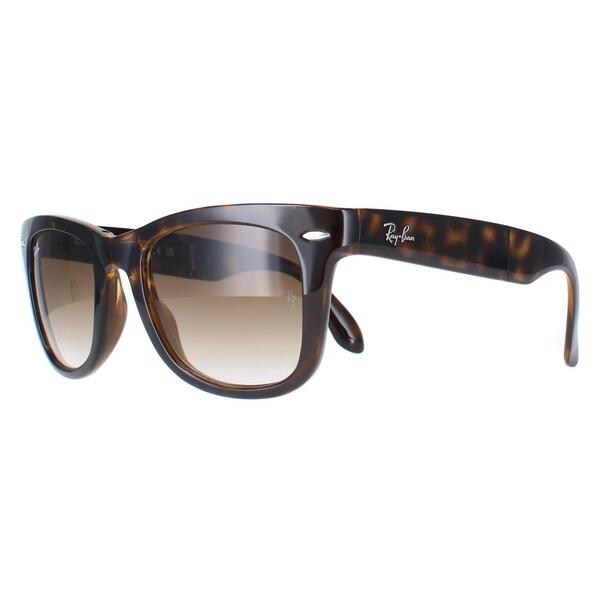 Ray-Ban Folding Wayfarer brown gradient sunglasses 50mm, UK version