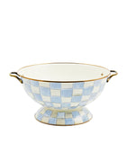 MacKenzie-Childs Sky Check everything bowl 33cm (British brand)