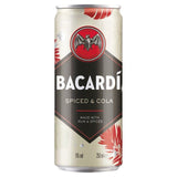 Bacardi Spiced Rum & Cola