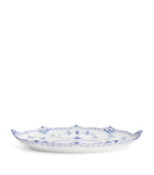 Royal Copenhagen Blue Fluted Half Lace oval dish 24.5cm, imported from the UK