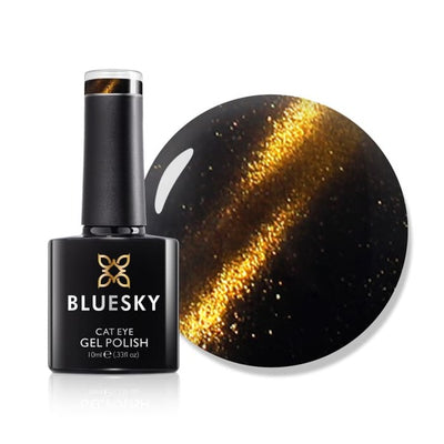Superdrug Bluesky Cat Eye Coat Golden Gel Polish- Buy online at McGrocer