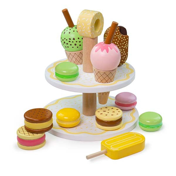 Bigjigs Toys Wooden Sweet Treats Toy Set