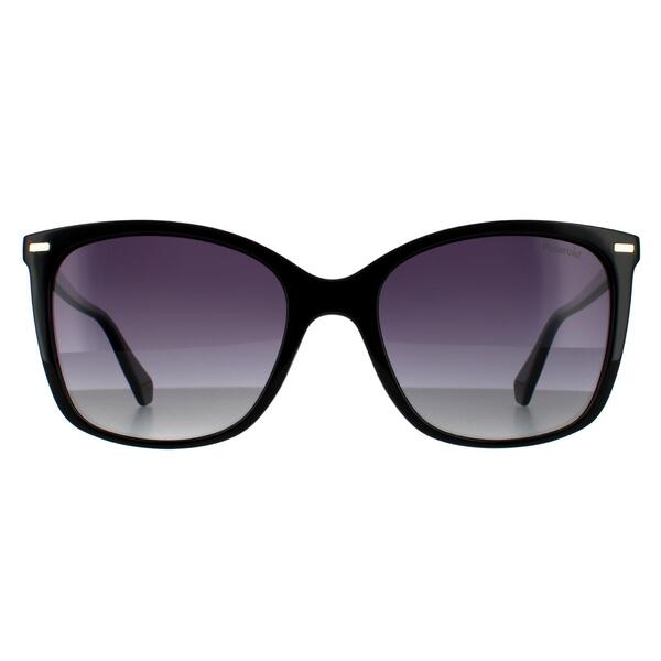 Polaroid women's square frame polarized sunglasses (British brand)