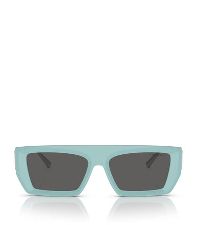 Harrods Tiffany & Co. Injected Rectangular Sunglasses- Buy online at McGrocer