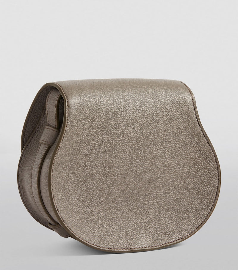 Chloé small leather Marcie saddle bag - British product