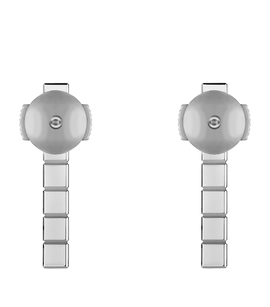 Chopard Ice Cube earrings in white gold, imported from the UK