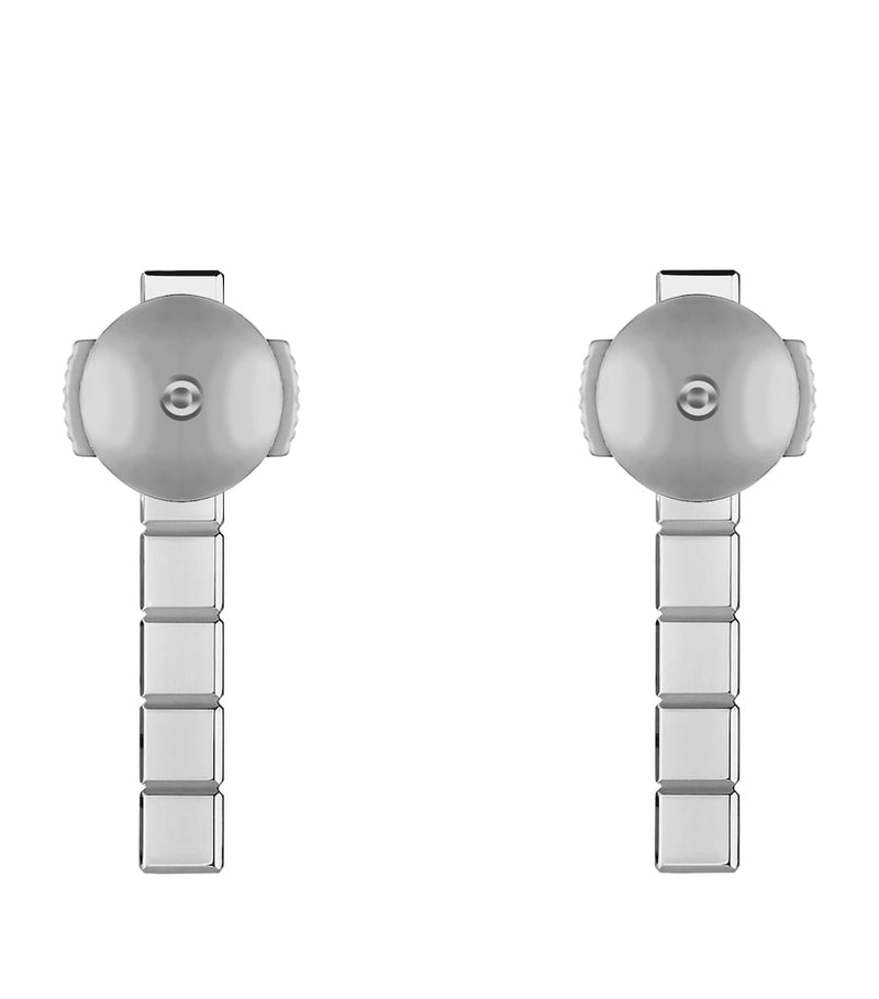 Chopard Ice Cube earrings in white gold, imported from the UK