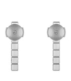 Chopard Ice Cube earrings in white gold, imported from the UK