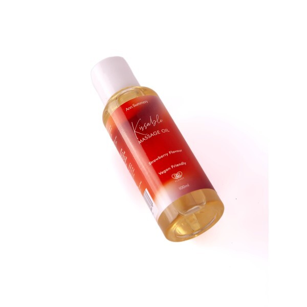 Ann Summers strawberry massage oil 100ml, UK version
