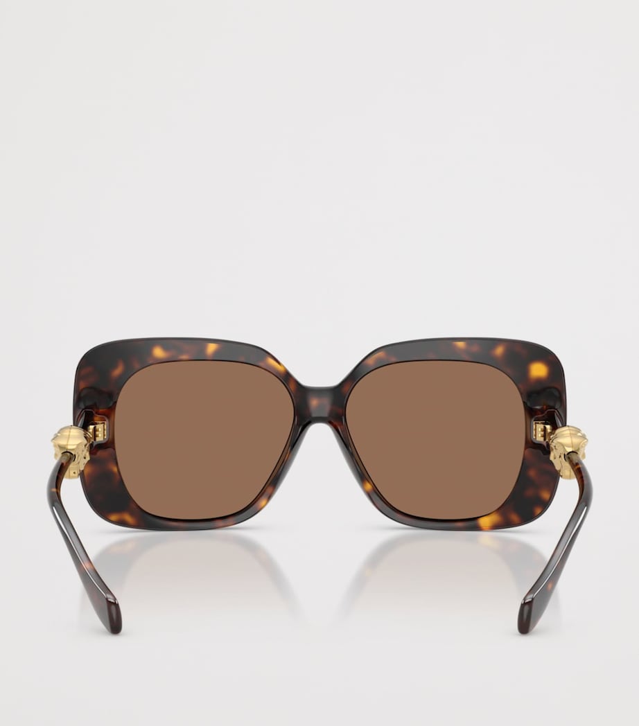 Versace square sunglasses VE4499U dark grey lenses, UK version
