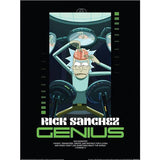 Rick and Morty Classrickal Rick paper print (British brand)