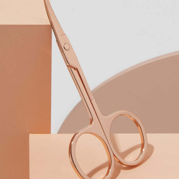 Lola's Lashes Rose Gold Eyebrow & Lash Scissors