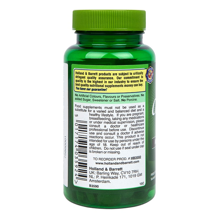 Holland & Barrett Chinese Chlorella Rich in Chlorophyll 120 Tablets 3000mg