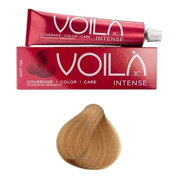 Intercosmo Voila hair color 8.4 Light Copper Blonde 60ml, imported from the UK
