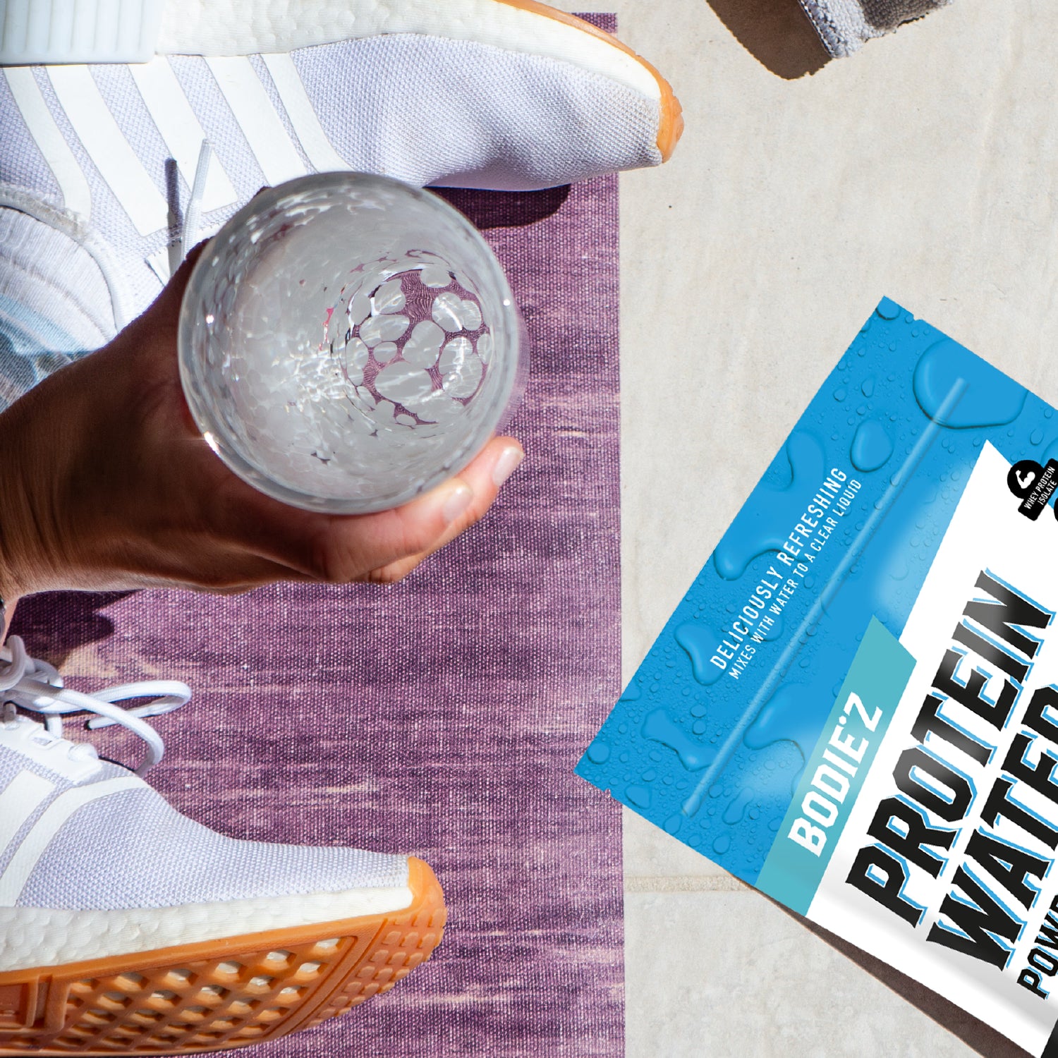 BODIE'Z protein water unflavoured 230g (British brand)