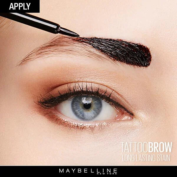 Maybelline Tattoo Brow gel tint Light Brown imported from the UK