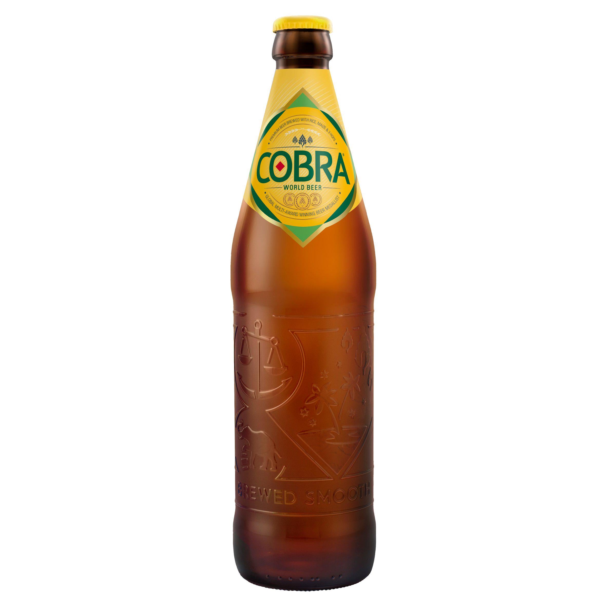 Cobra Premium Beer 620ml All beer Sainsburys   