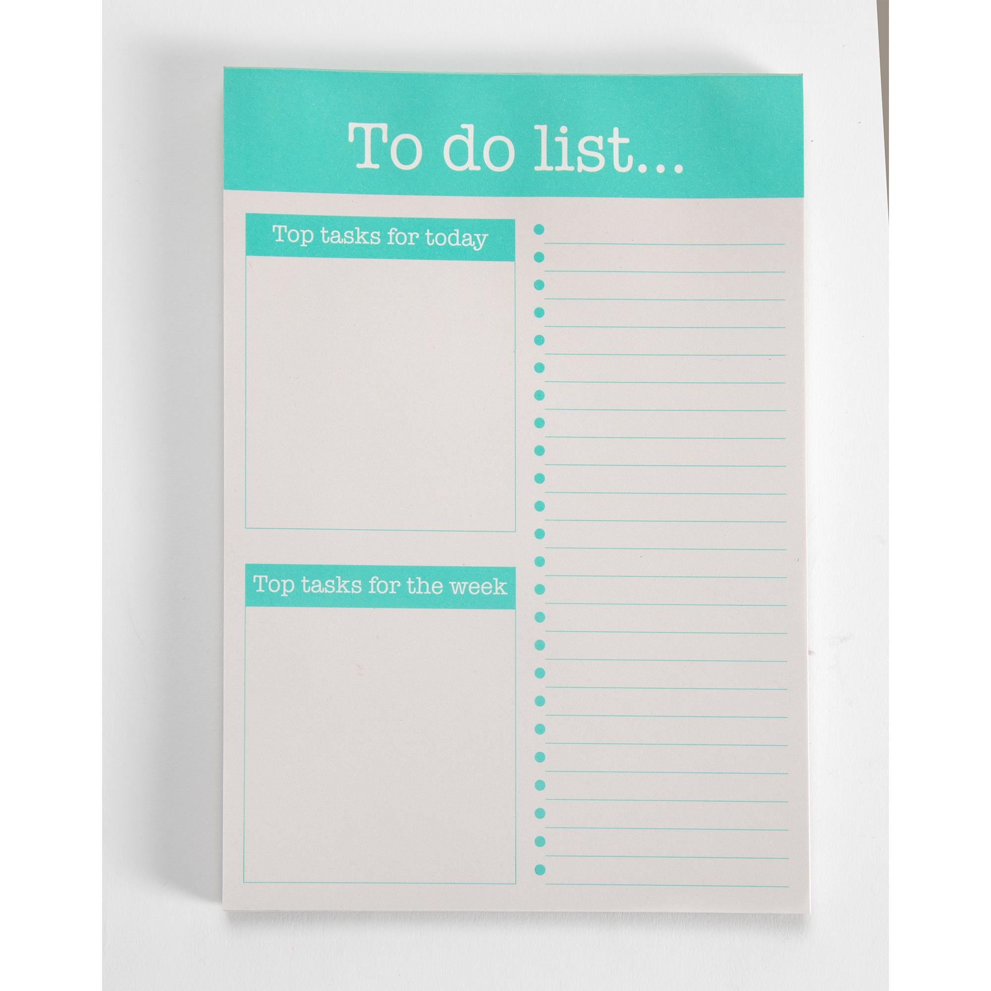 Sainsbury's Home Pink To Do List GOODS Sainsburys   