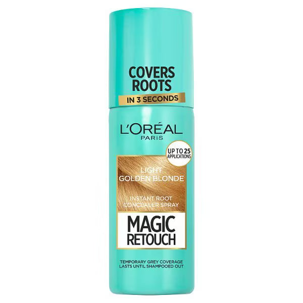 L'Oreal Paris Magic Retouch root touch up spray light golden blonde, imported from the UK