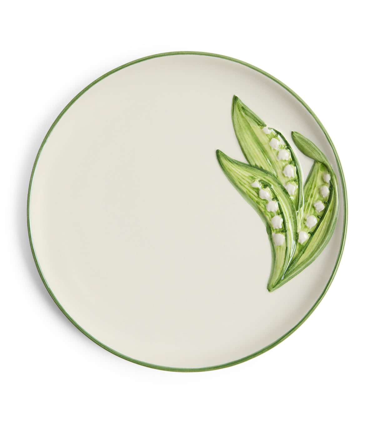 Les-Ottomans Lilly of the Valley dessert plate 21cm, UK version