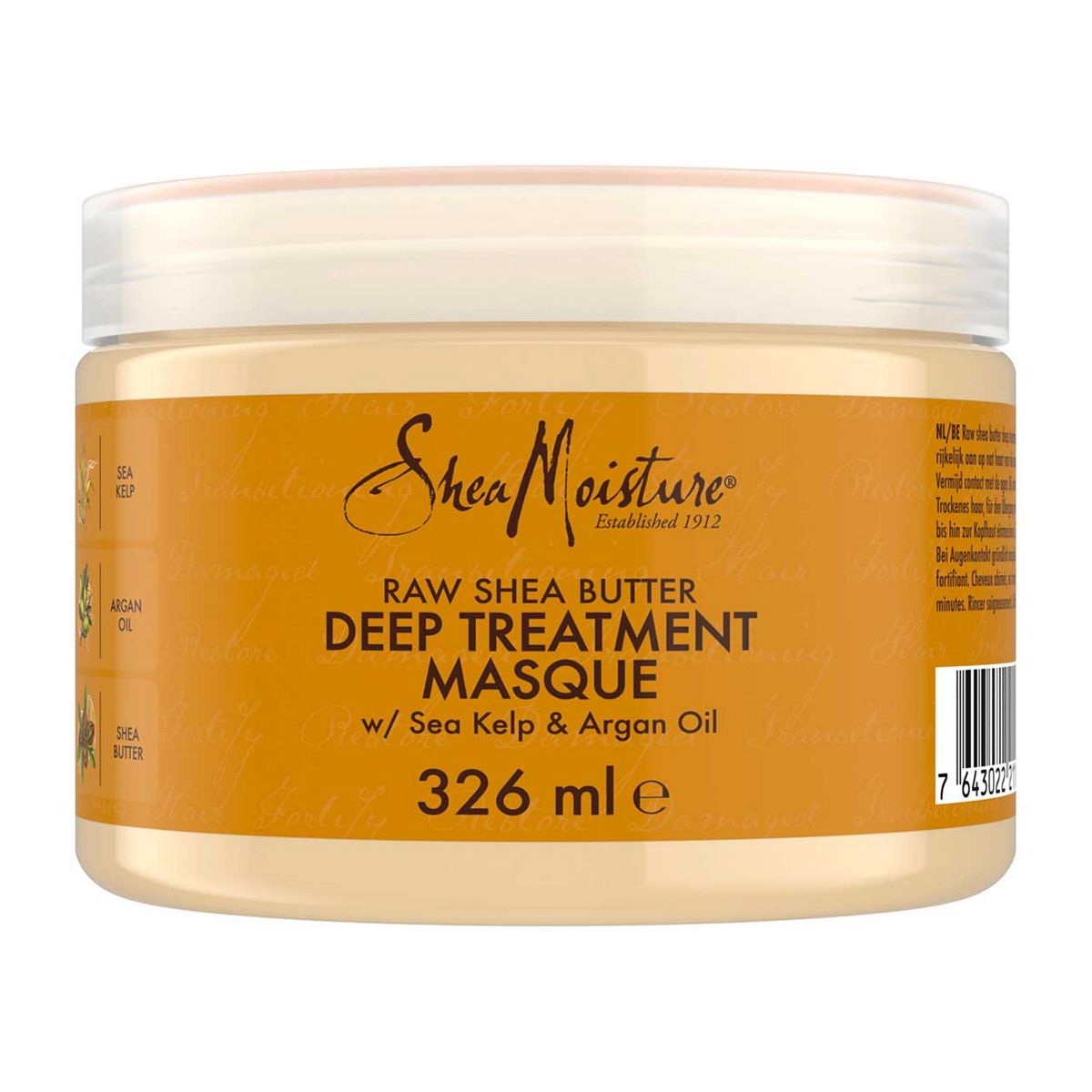 Shea Moisture Deep Hair Treatment Mask Raw Shea Butter 326ml GOODS Boots   