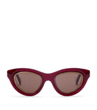 LOEWE mini cat-eye acetate sunglasses with Anagram - British product