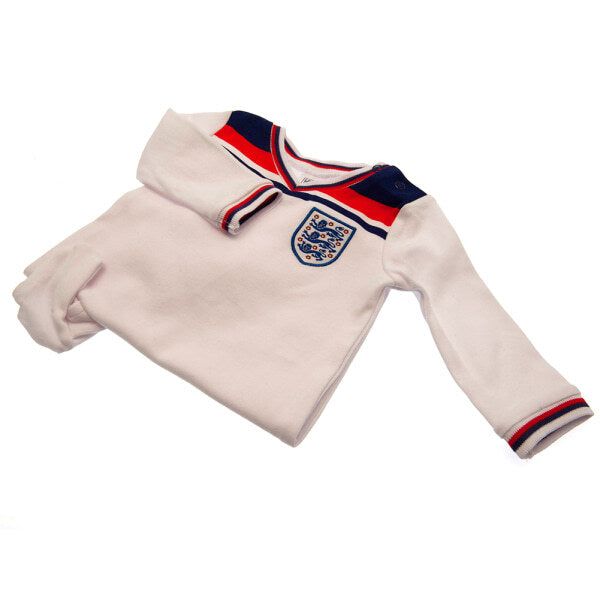 England FA Baby 1982 World Cup Retro Sleepsuit (6-9 Months) GOODS Superdrug   