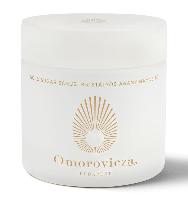 Omorovicza Gold Sugar Body Scrub, imported from the UK
