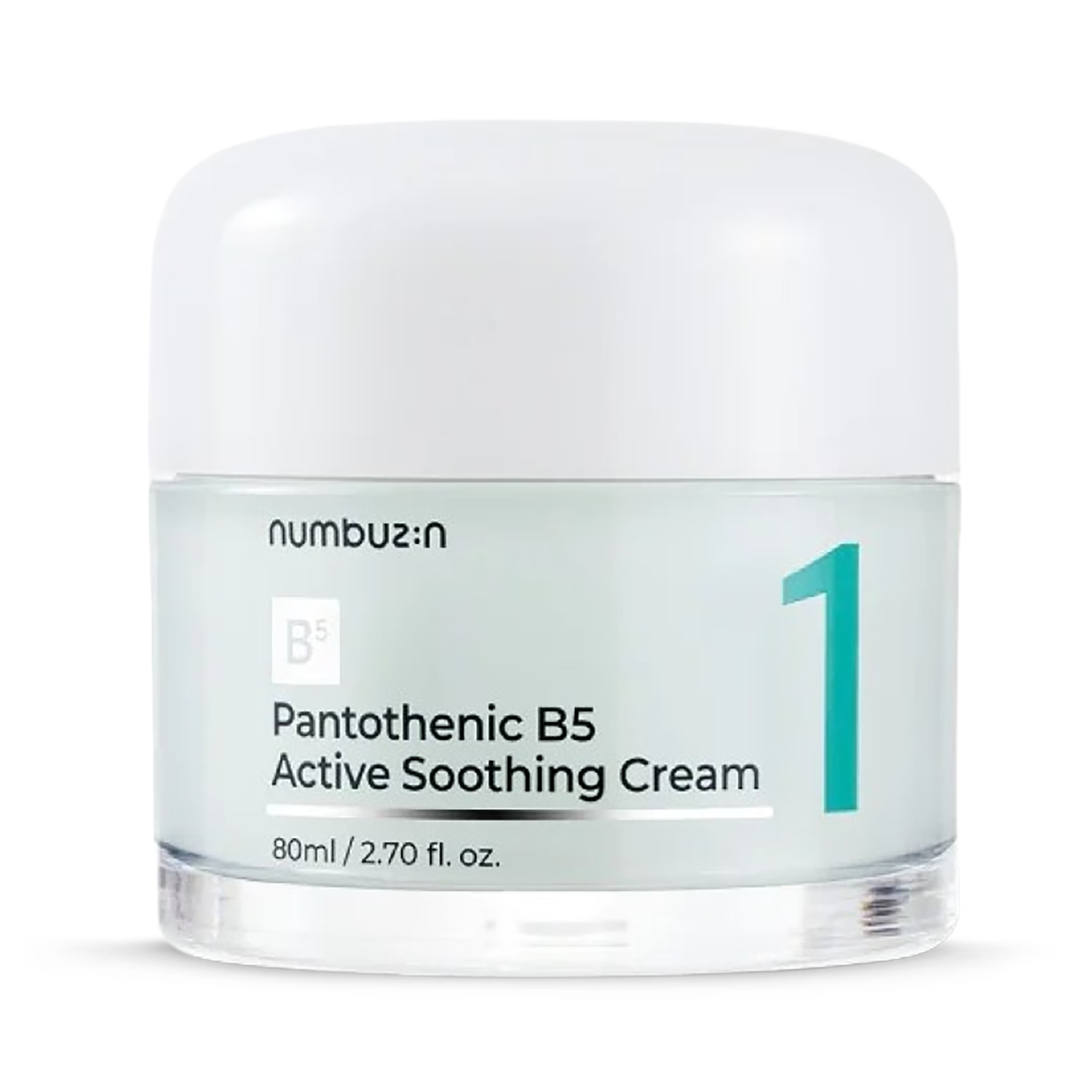 NUMBUZIN B5 soothing cream 80ml, UK version