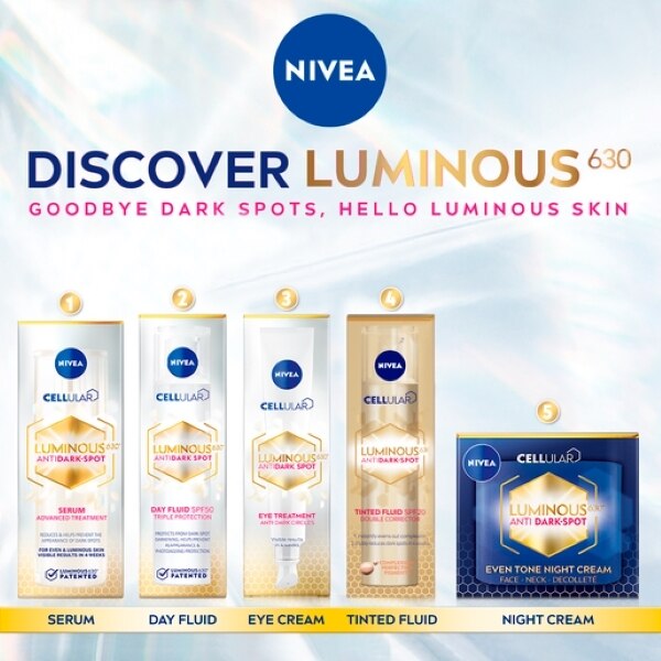 NIVEA Luminous 630 Anti Dark Spot Tinted Fluid SPF20 40ml